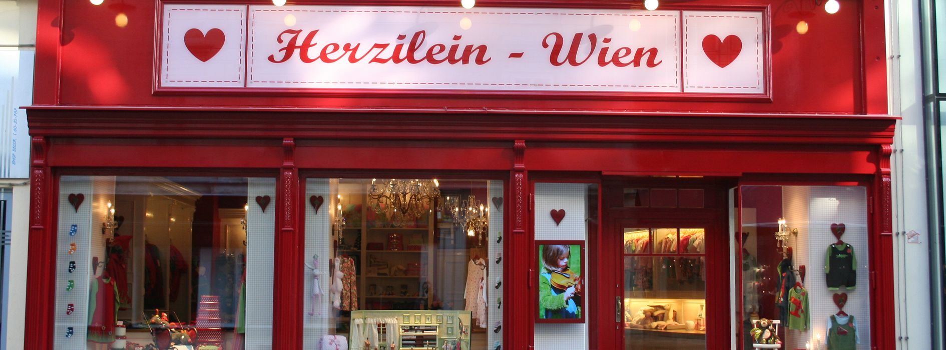 Herzilein Wien, site de la boutique