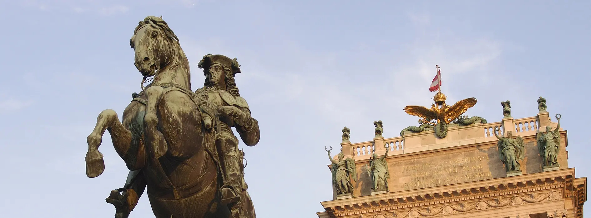 Imperial Palace at the Heldenplatz