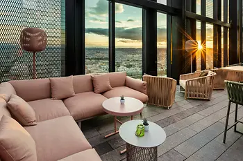 Roof terrace of Hotel Melia