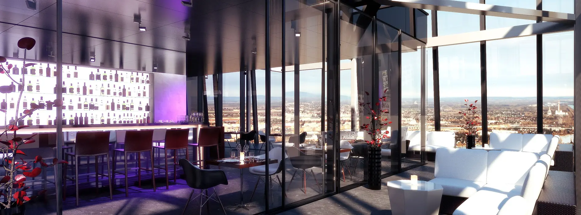 Roof terrace of Hotel Melia