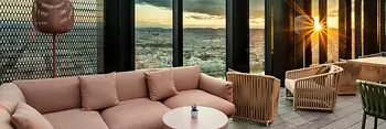 Roof terrace of Hotel Melia