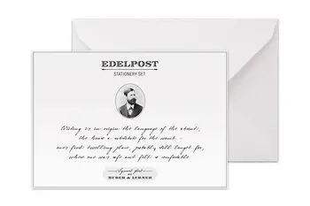 Set de papel de carta con el retrato de Sigmund Freud