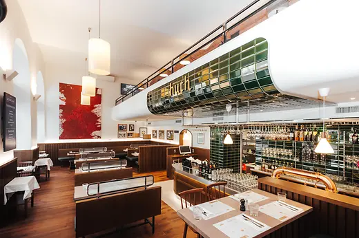 Restaurant Huth, interior shot