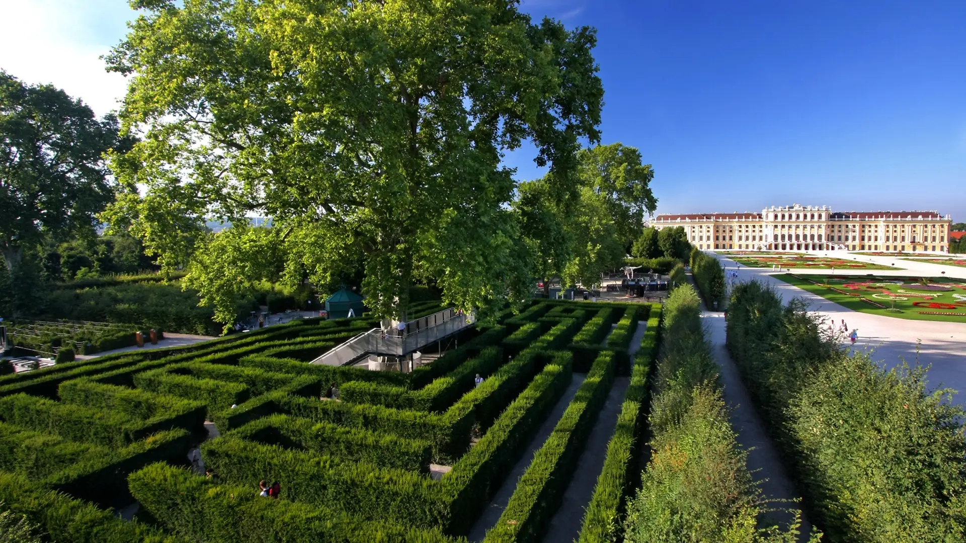 シェーンブルン宮殿の迷路庭園 - wien.info