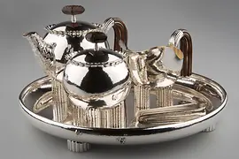 Tea service by Josef Hoffmann, 1928