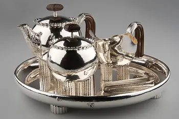 Tea service by Josef Hoffmann, 1928