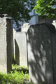 Alte jüdische Grabsteine