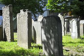 Old Jewish gravestones