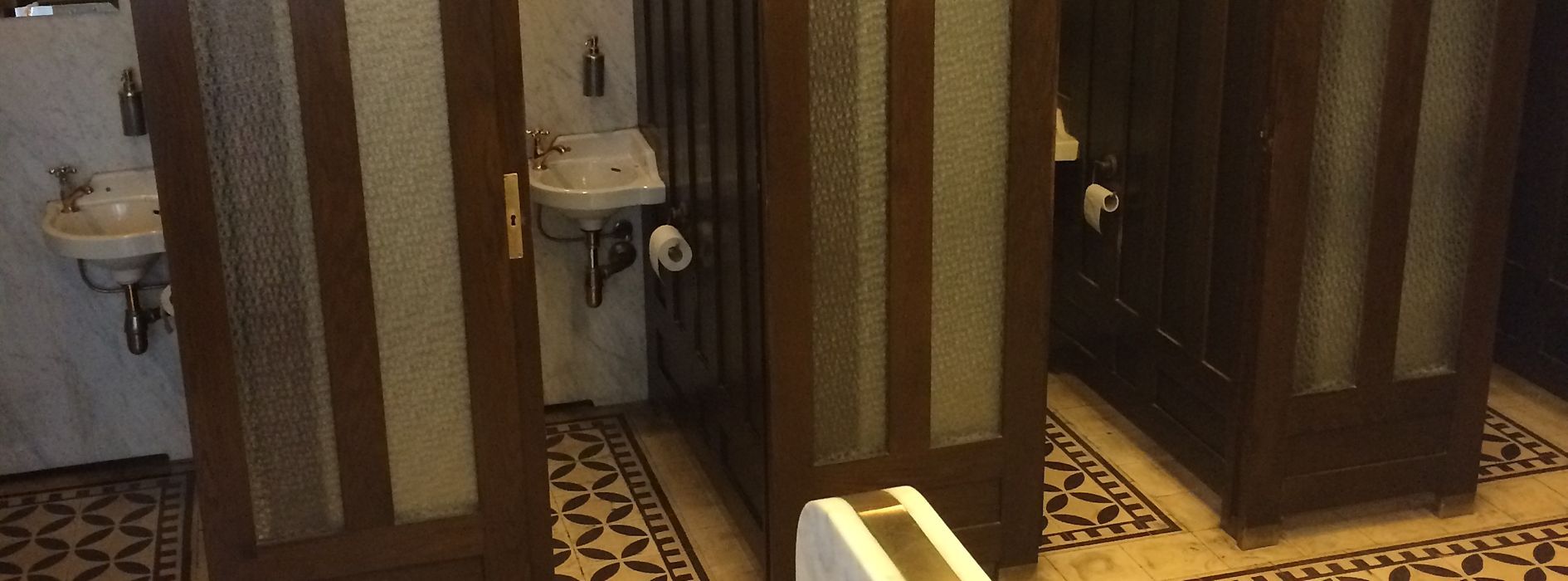 Art Nouveau toilet