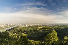 Widok z góry Kahlenberg