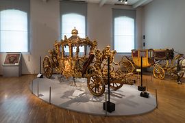 Golden imperial carriage