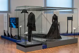 エリザベート皇妃の黒い宮廷用ドレス
