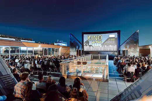 \"Cinema on the Roof\" of the Main Library