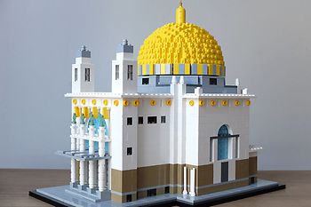 Kirche am Steinhof aus Lego