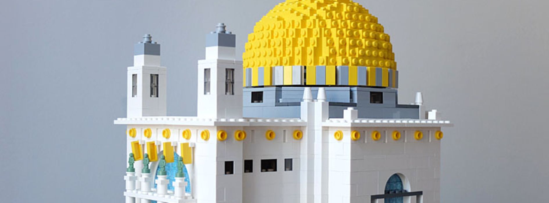 Kirche am Steinhof aus Lego