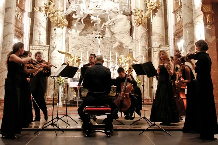 Orchester 1756 in St. Charles Church