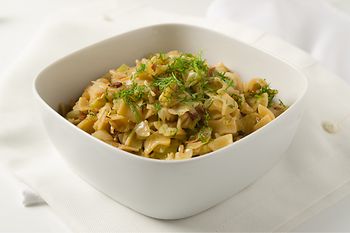 Krautfleckerl (cabbage and pasta)