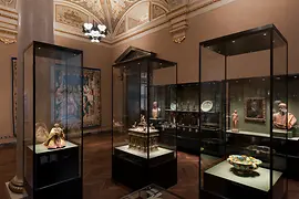 View of Hall XXXII of the Kunstkammer (Chamber of Art and Wonders)