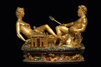 Benvenuto Cellini Saliera sótartója