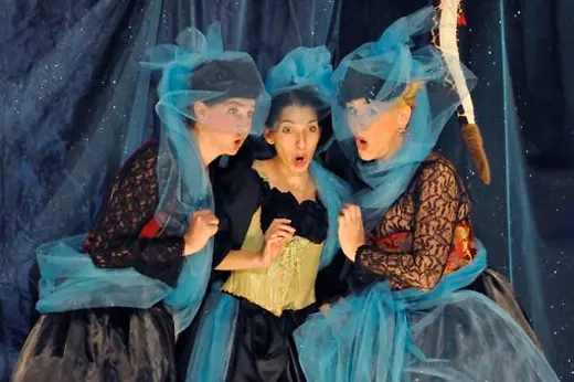 L.E.O. Theater - Szene aus \"Die Zauberflöte\"