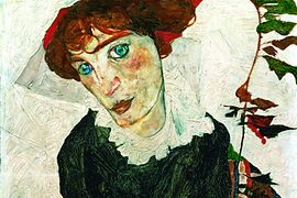 Egon Schiele : portrait de Wally Neuzil, 1912