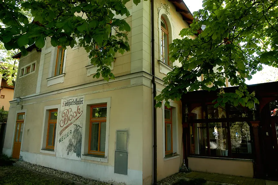 Außenansicht Liebhartstaler Bockkeller