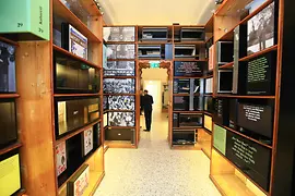 Interior shot of the Literature Museum 