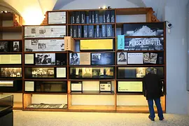 Interior shot of the Literature Museum 