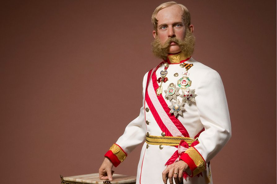 Kaiser Franz Joseph bei Madame Tussauds Wien