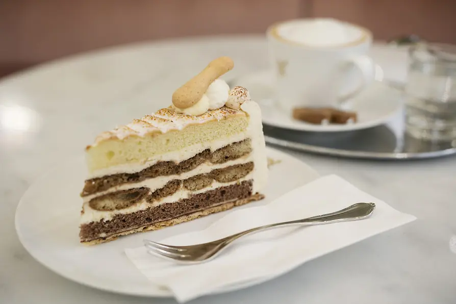 Torta Malakoff al cioccolato