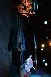 MarionettenspielerInnen Georg Angerer, Saviz Foroughi, Christine Hierzer-Riedler, Marionettentheater Schloss Schönbrunn