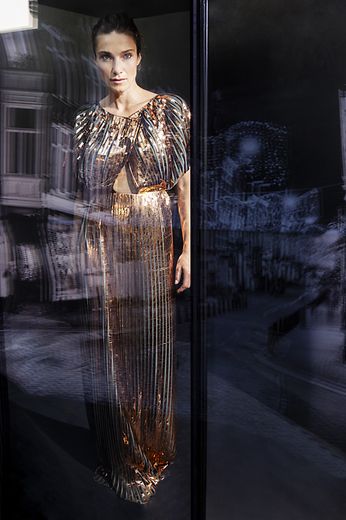 Woman wearing fashion by Michel Mayer