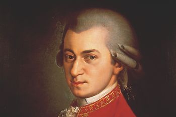 W. A. Mozart, cuadros de Barbara Krafft