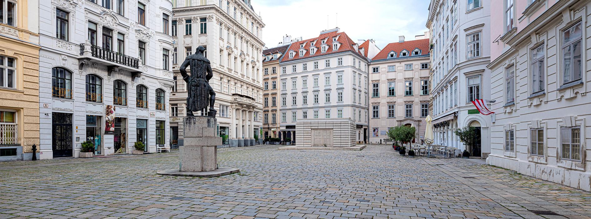Monumento commemorativo sulla Judenplatz 