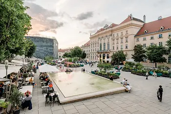 MuseumsQuartier Vienna, corte principale 