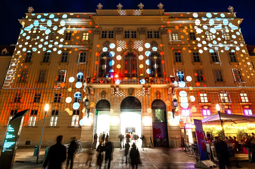 Winter in the MuseumsQuartier 