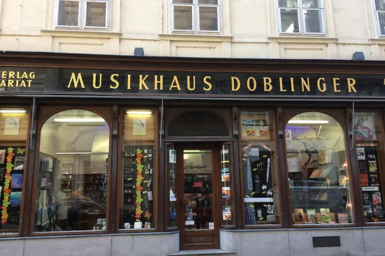 Exterior view of a shop