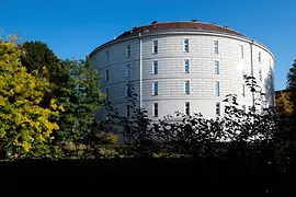 Exterior view of the Narrenturm (Fools' Tower)