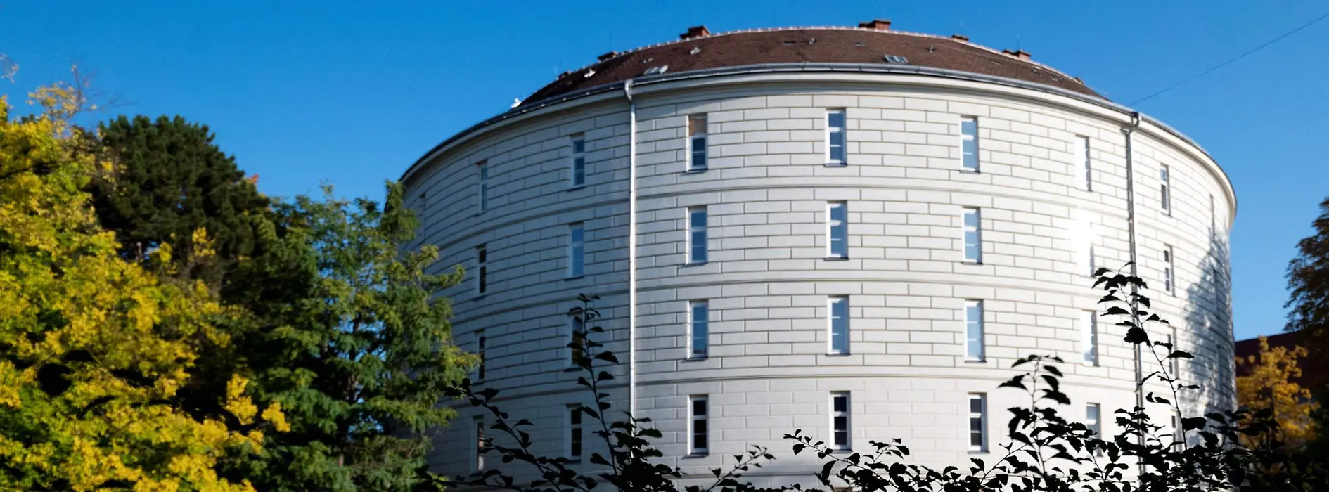 Exterior view of the Narrenturm (Fools' Tower)