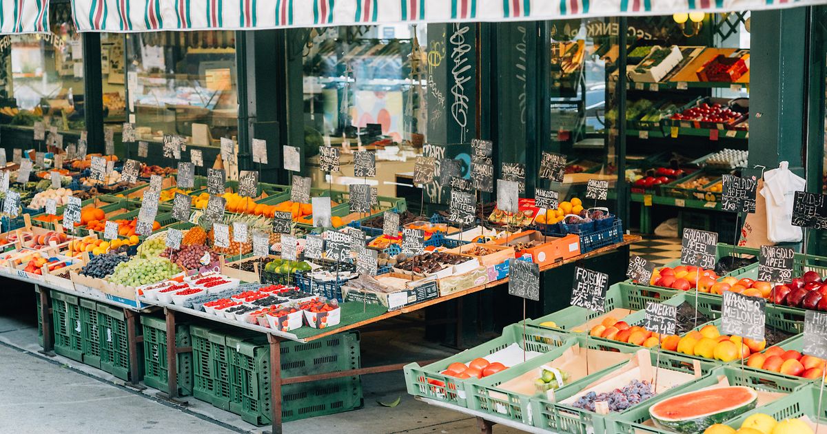 The Vienna Naschmarkt