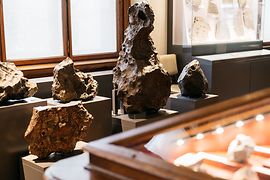 Naturhistorisches Museum Viena (Museo de Historia Natural), colección de meteoritos