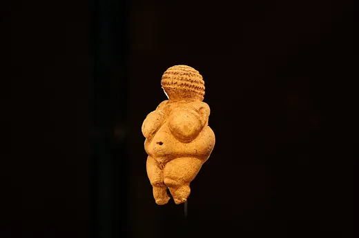 Close-up Venus of Willendorf