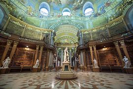 Bibliothèque nationale d'Autriche, salle d'apparat