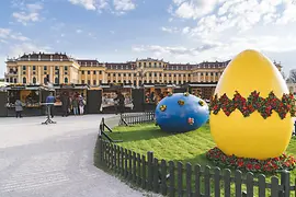 Mercato pasquale a Schönbrunn