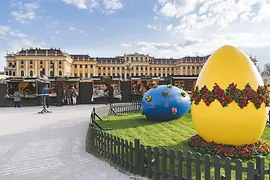 Mercado de Pascua en el Schönbrunn 