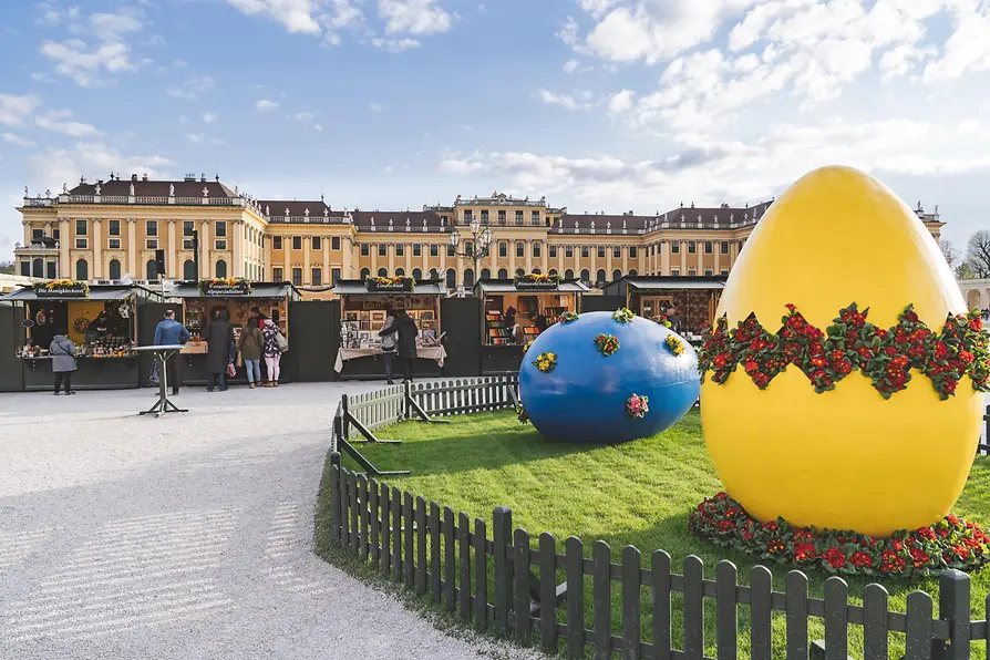 Marché de Pâques de Schönbrunn 