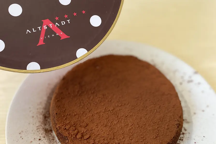 ホテル・アルトシュタットのチョコレートトルテ