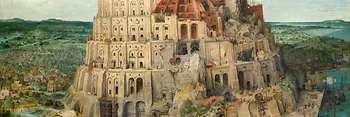 Id. Pieter Bruegel: Bábel tornya, 1563, Bécsi Művészettörténeti Múzeum