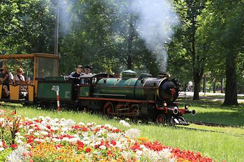 Miniature railway in the Prater