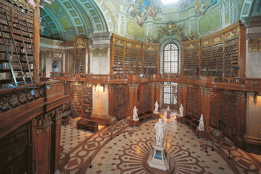 Sala de Gală a Bibliotecii Naţionale a Austriei